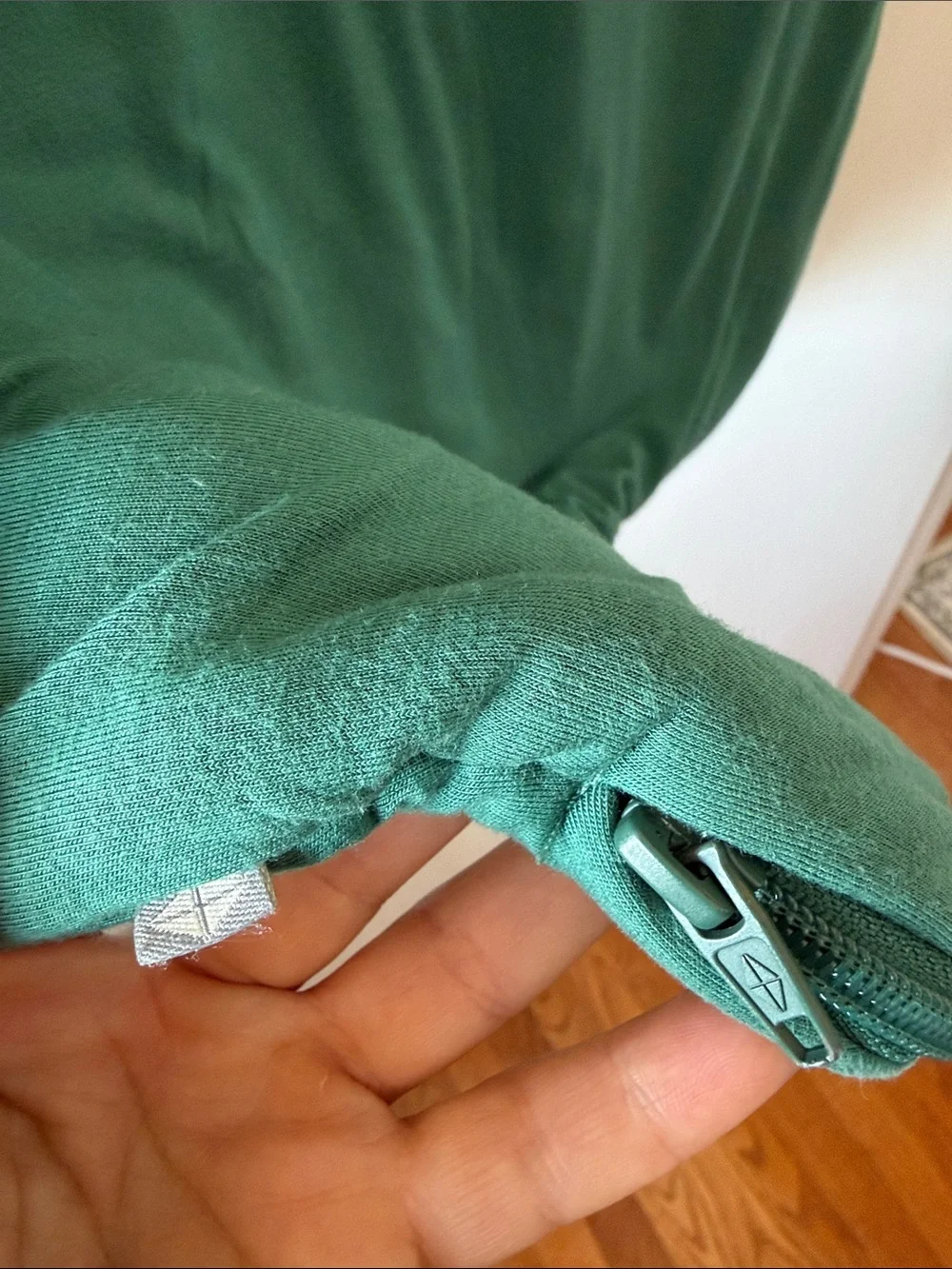 Kyte Baby Bamboo Sleep Bag 1.0 TOG Emerald Pine Green Wearable Blanket 18-36M